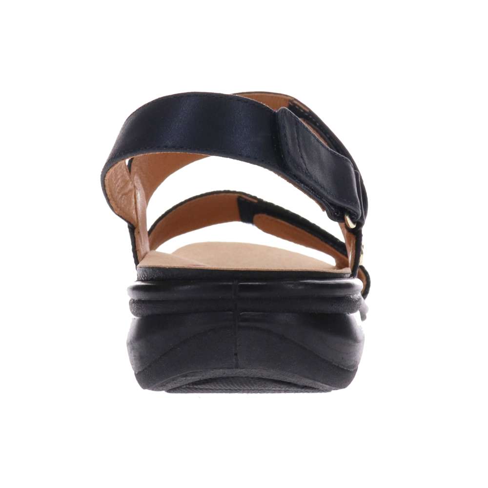 Como Adjustable Slingback Sandal - Sapphire/Navy Lizard