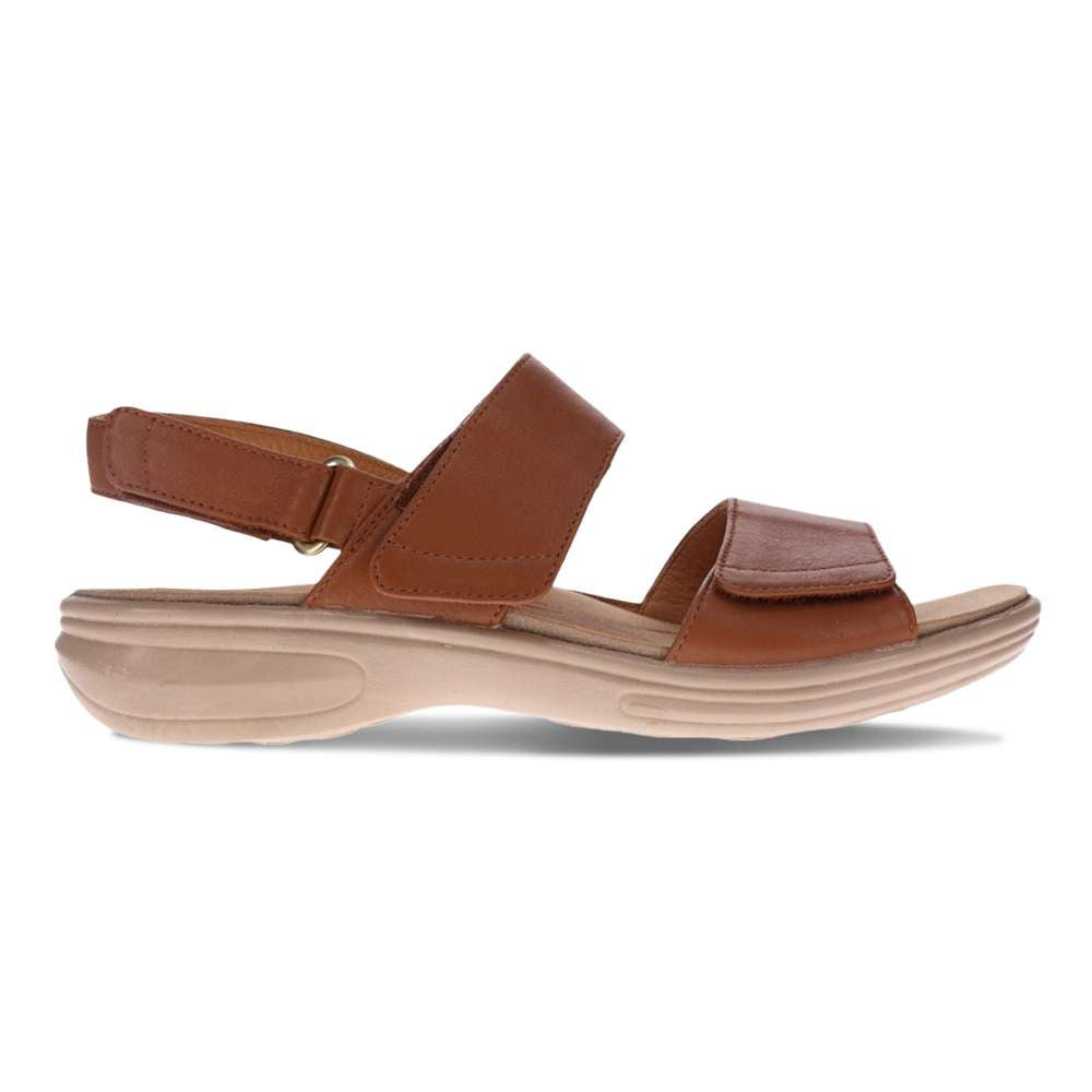 Como Adjustable Slingback Sandal - Tan