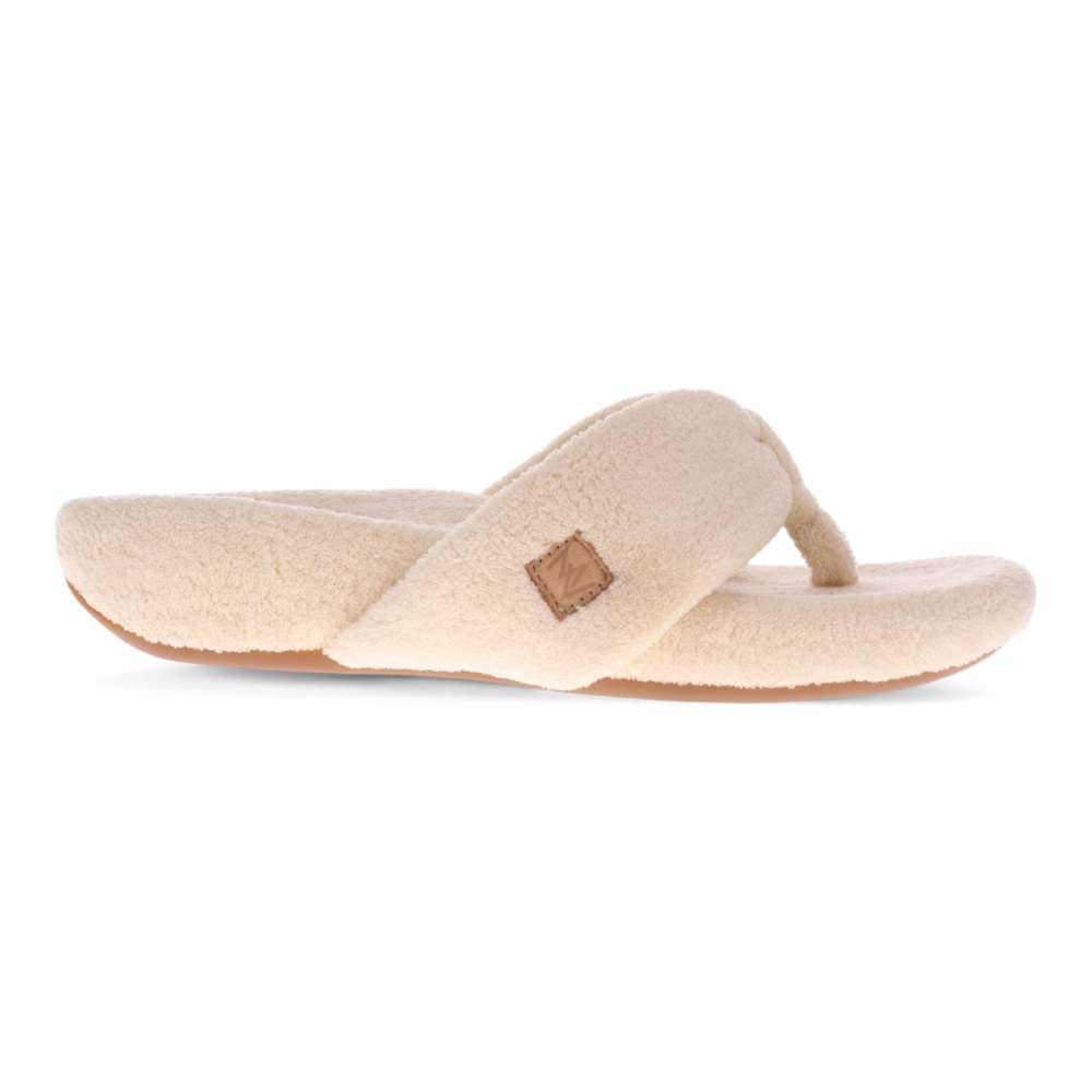 Cozy Toe Post Slipper - Ivory