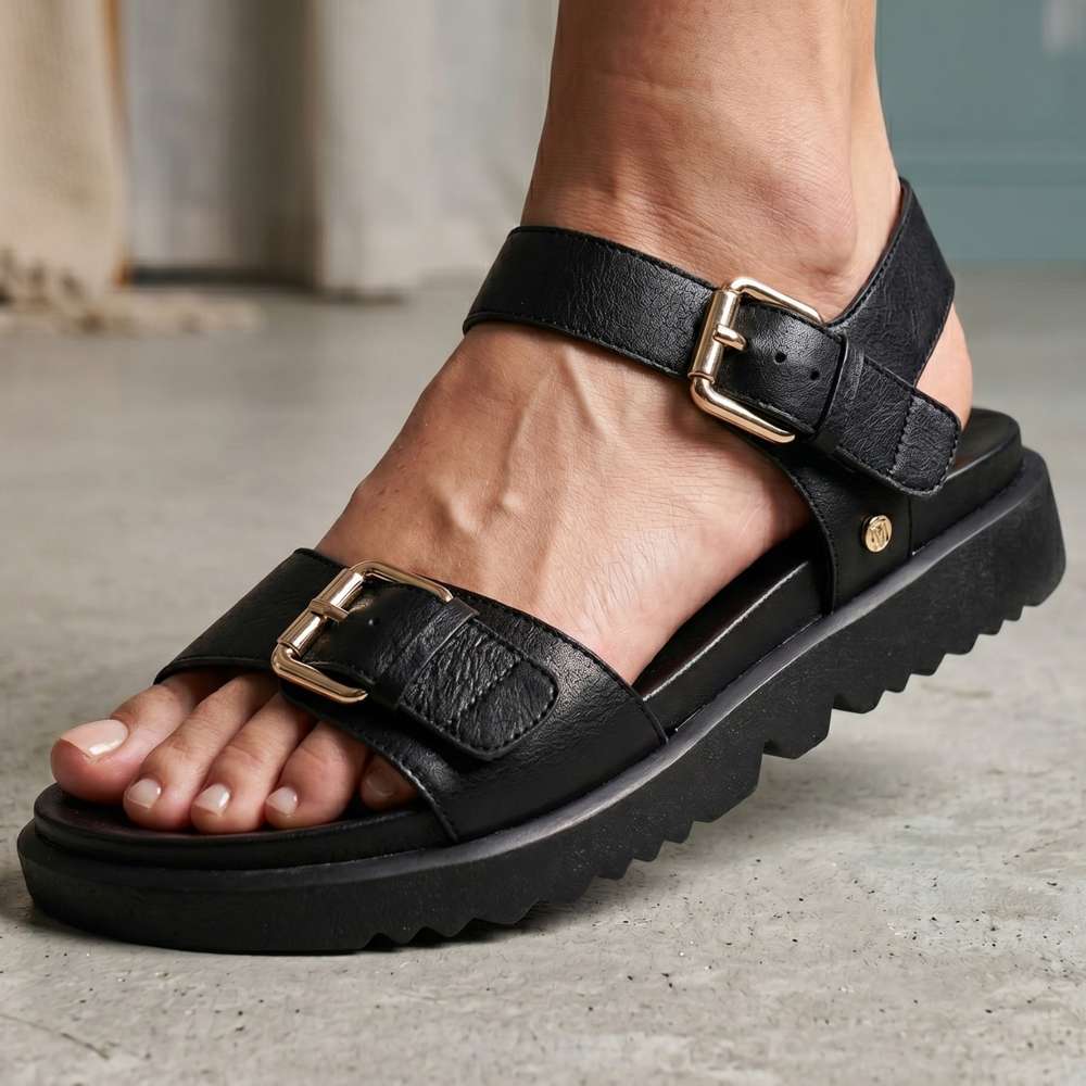 Cyprus Sandal - Black