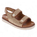 Dakota Slingback Sandal - Natural Raffia