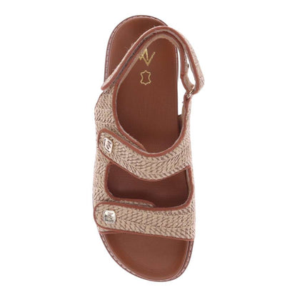 Dakota Slingback Sandal - Natural Raffia