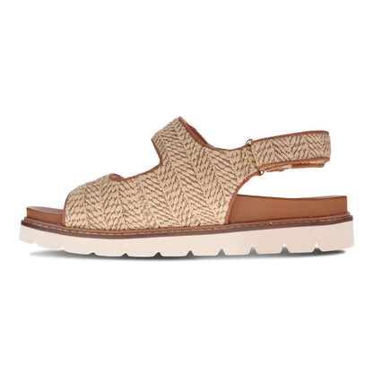 Dakota Slingback Sandal - Natural Raffia