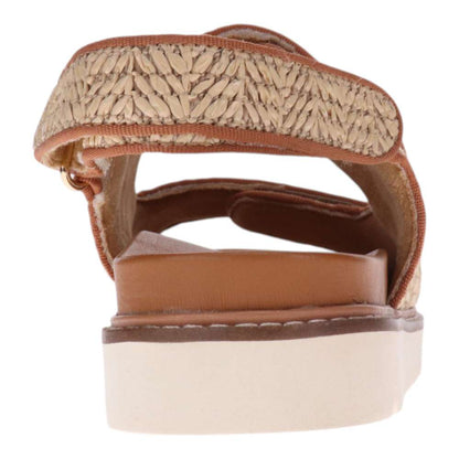 Dakota Slingback Sandal - Natural Raffia