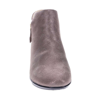 Damascus Wedged Boot - Champagne/Champagne Angle