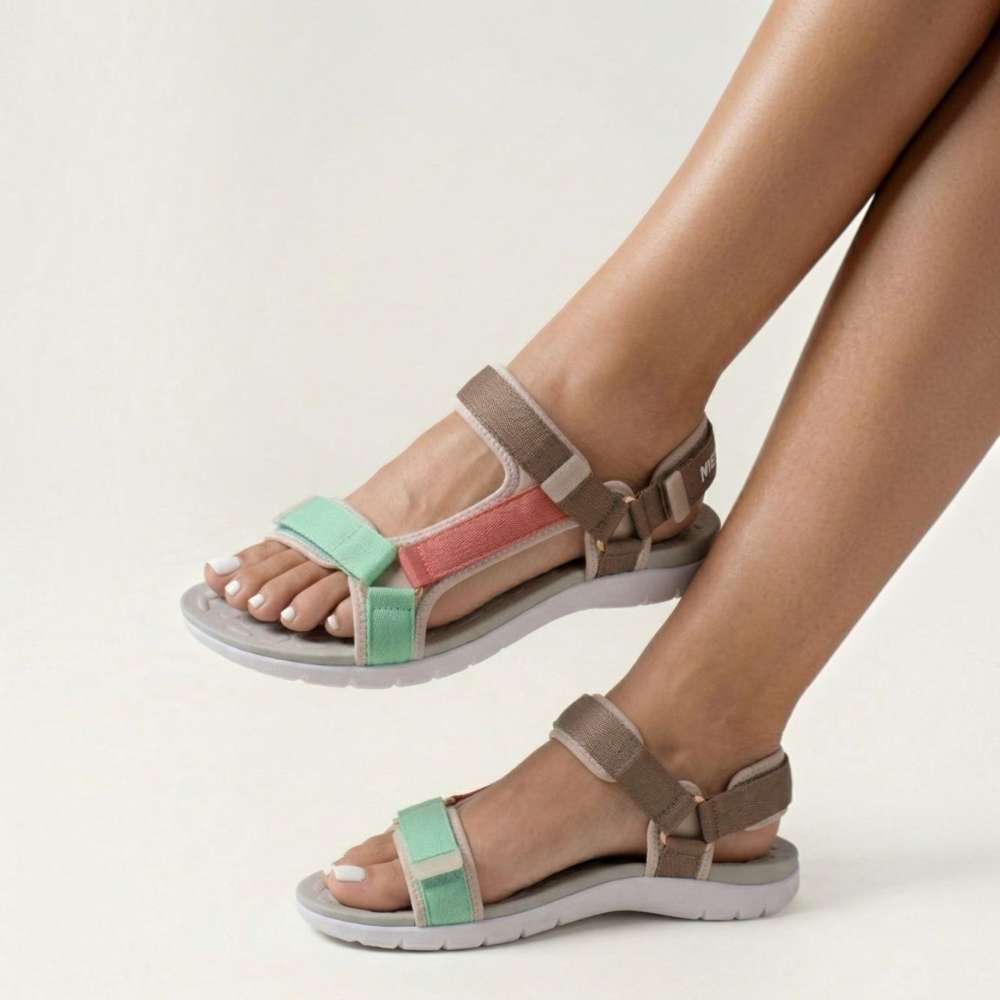 Discovery Back Strap Sandal - Mint Multi