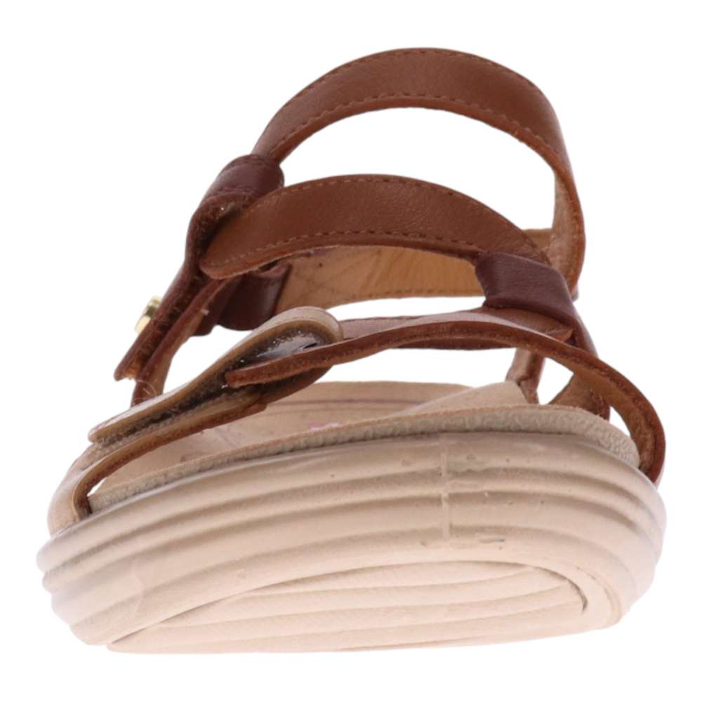 Emerald Adjustable Sandal - Tan Multi