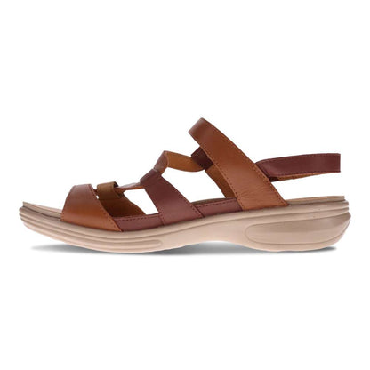 Emerald Adjustable Sandal - Tan Multi