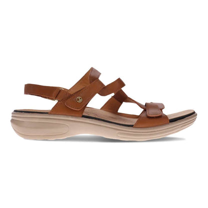 Emerald Adjustable Sandal - Ruby Red