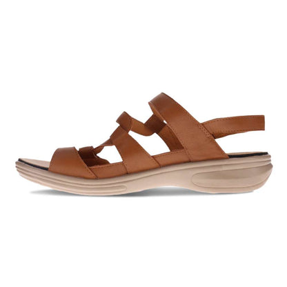 Emerald Adjustable Sandal - Ruby Red