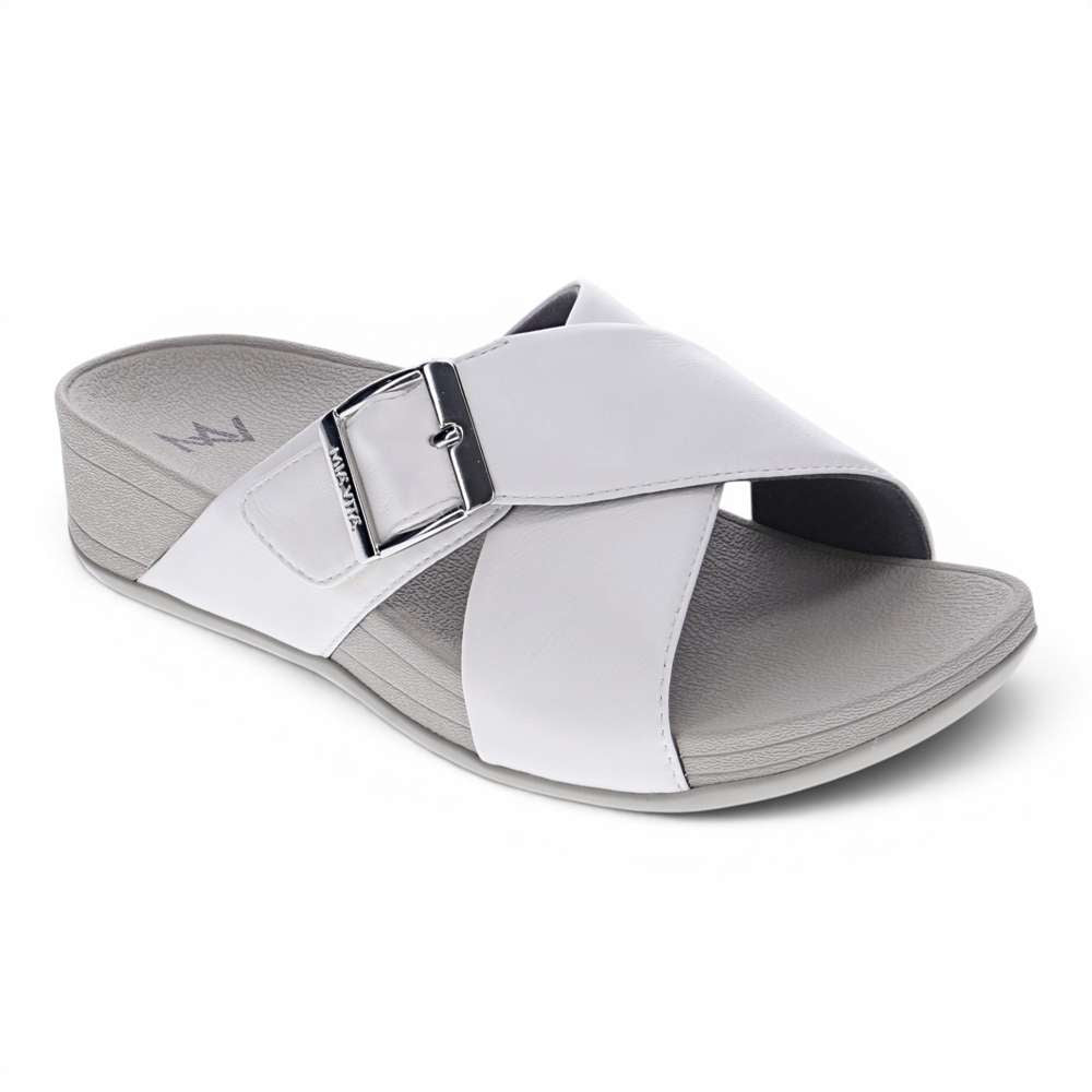 Felice Slide - White