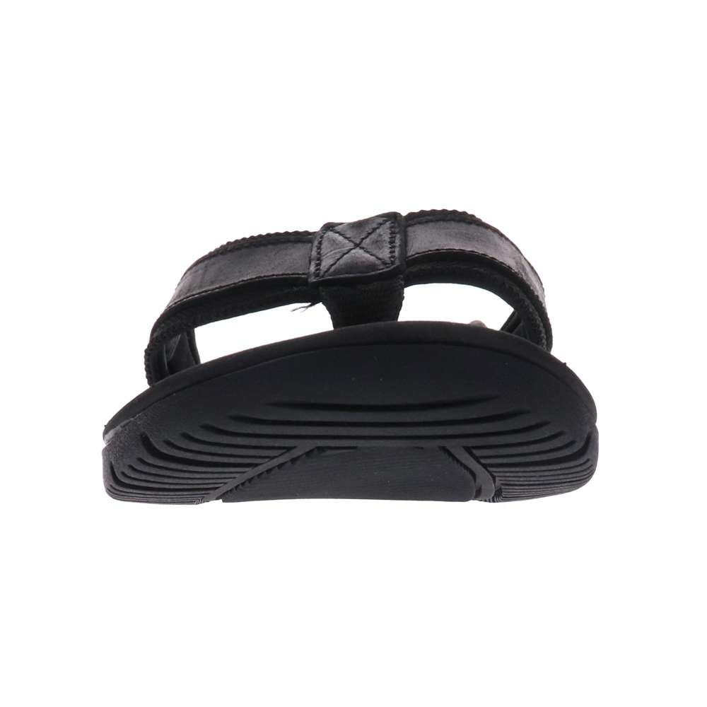 Focus Men's Active Toe Post Sandal - Black
