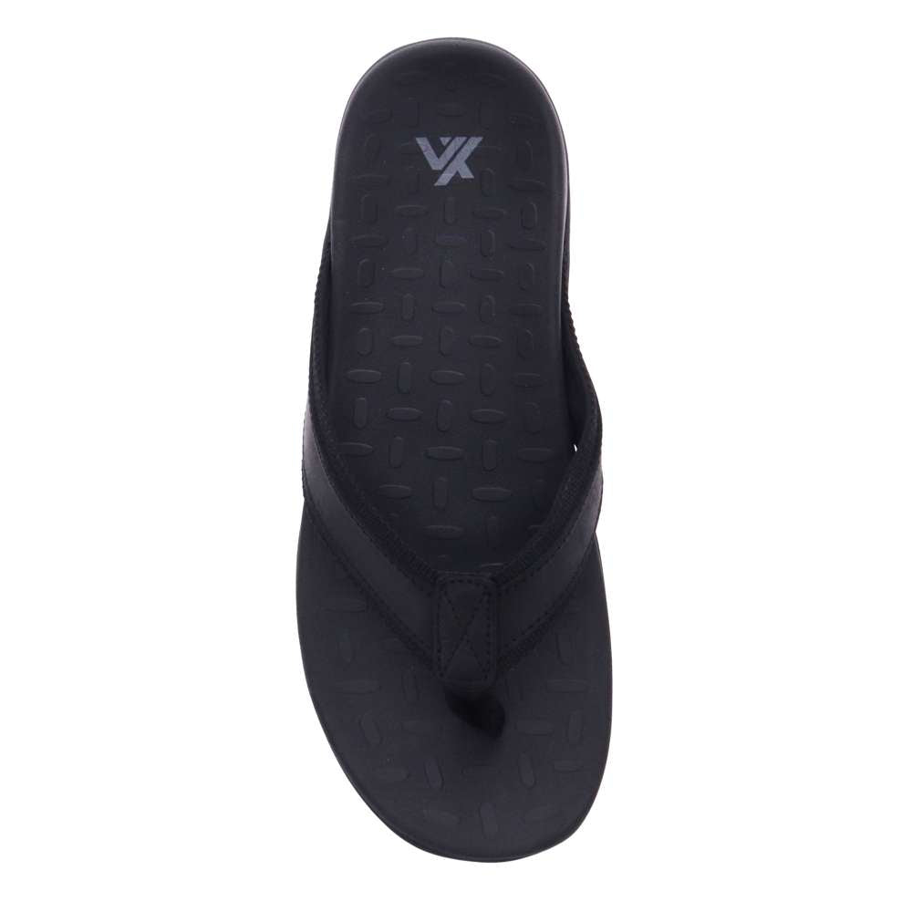 Focus Men's Active Toe Post Sandal - Black