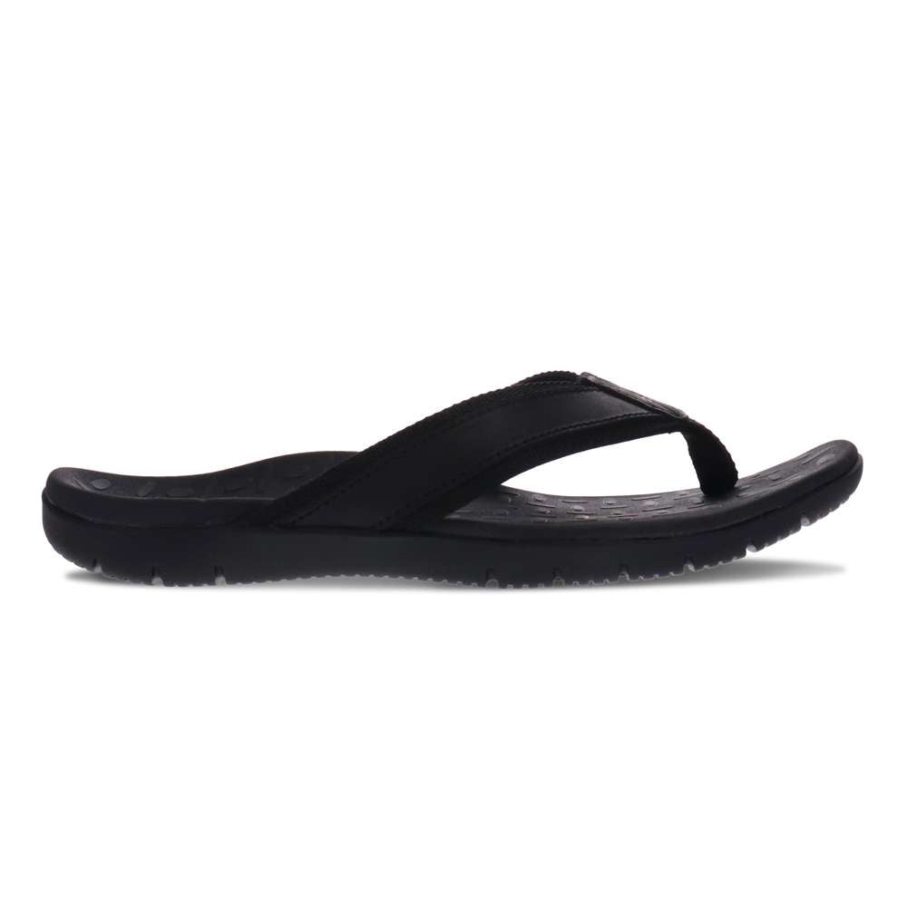 Focus Men's Active Toe Post Sandal - Black