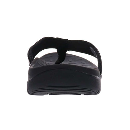 Focus Men's Active Toe Post Sandal - Black
