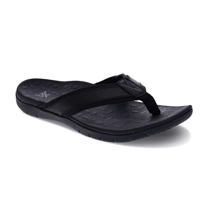Focus Men's Active Toe Post Sandal - Black