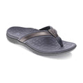 Focus Women's Active Toe Post Sandal - Pewter Metallic