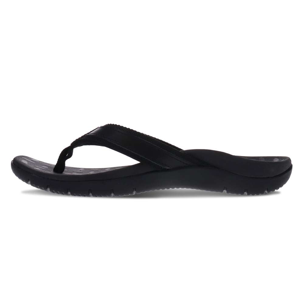 Focus Women's Active Toe Post Sandal - Black