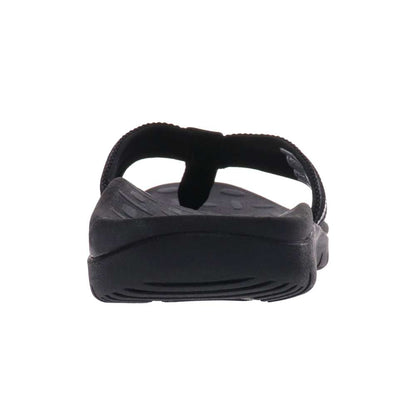 Focus Women's Active Toe Post Sandal - Black