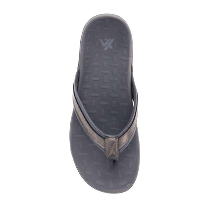 Focus Women's Active Toe Post Sandal - Pewter Metallic