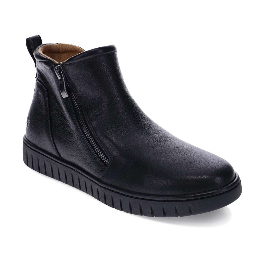 Leni Zip Boot - Black