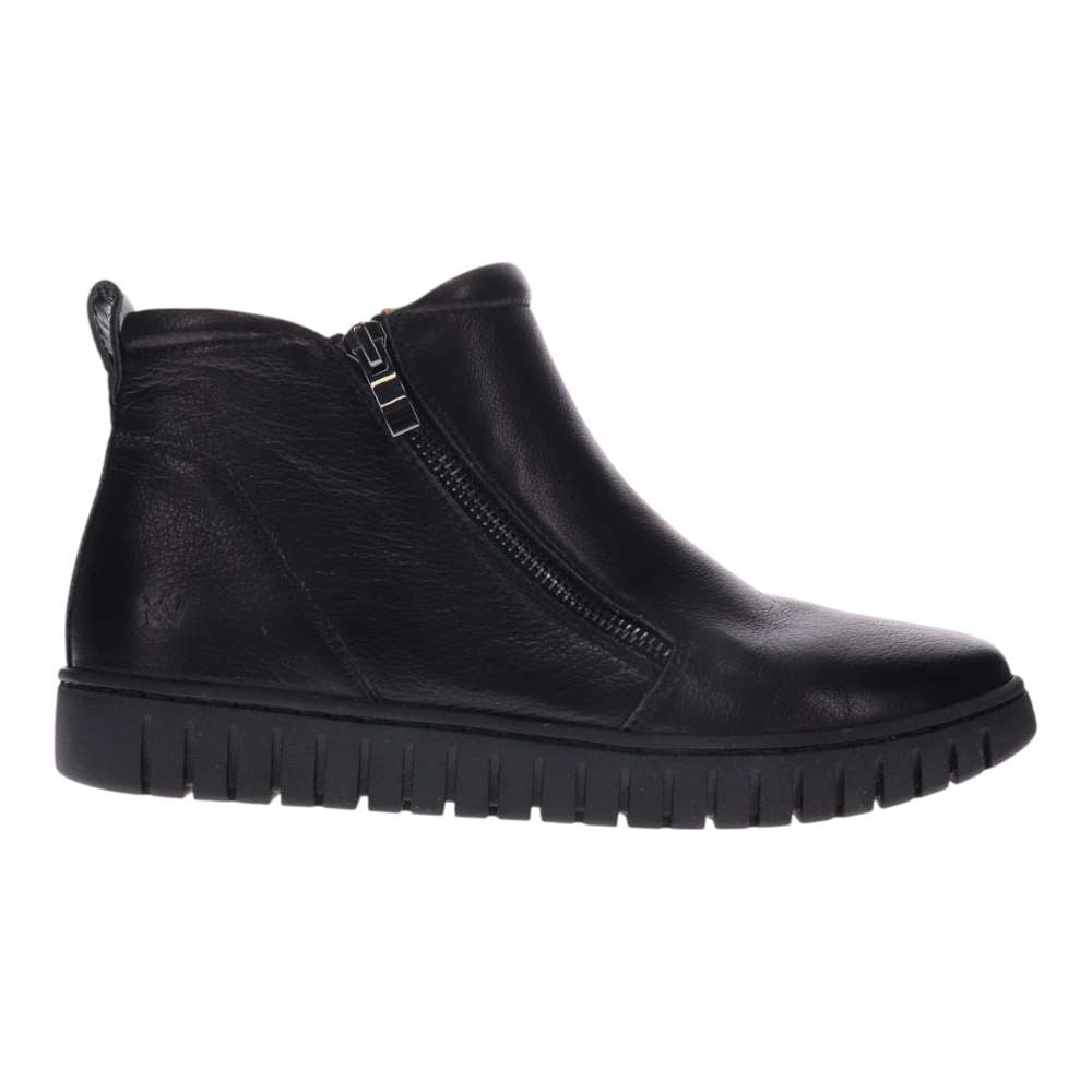 Leni Zip Boot - Black