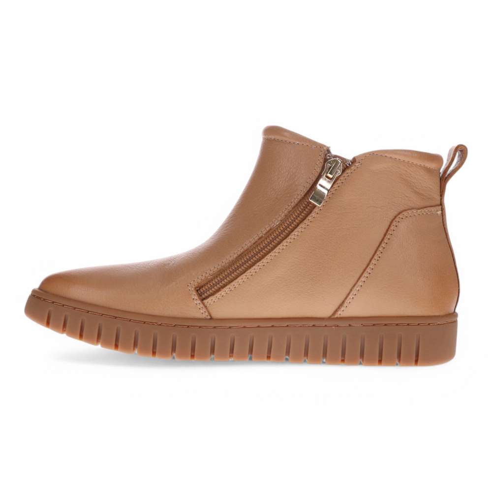 Leni Zip Boot - Fawn