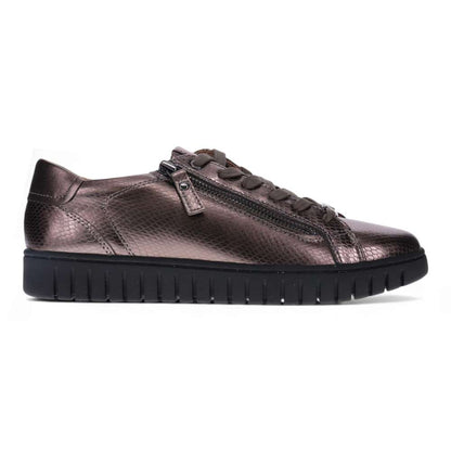 Luna Zip Casual Sneaker - Bronze