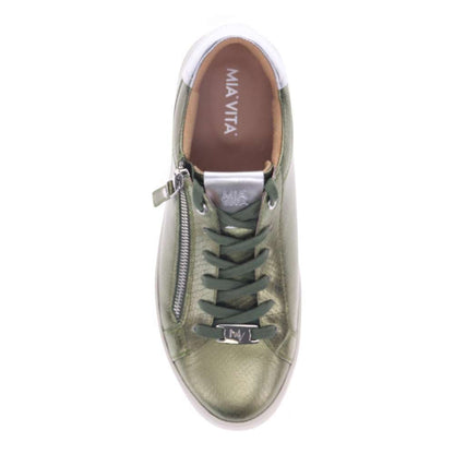 Luna Zip Casual Sneaker - Green