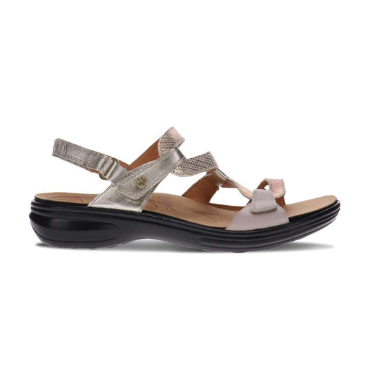 Emerald Adjustable Sandal - Mixed Metallic