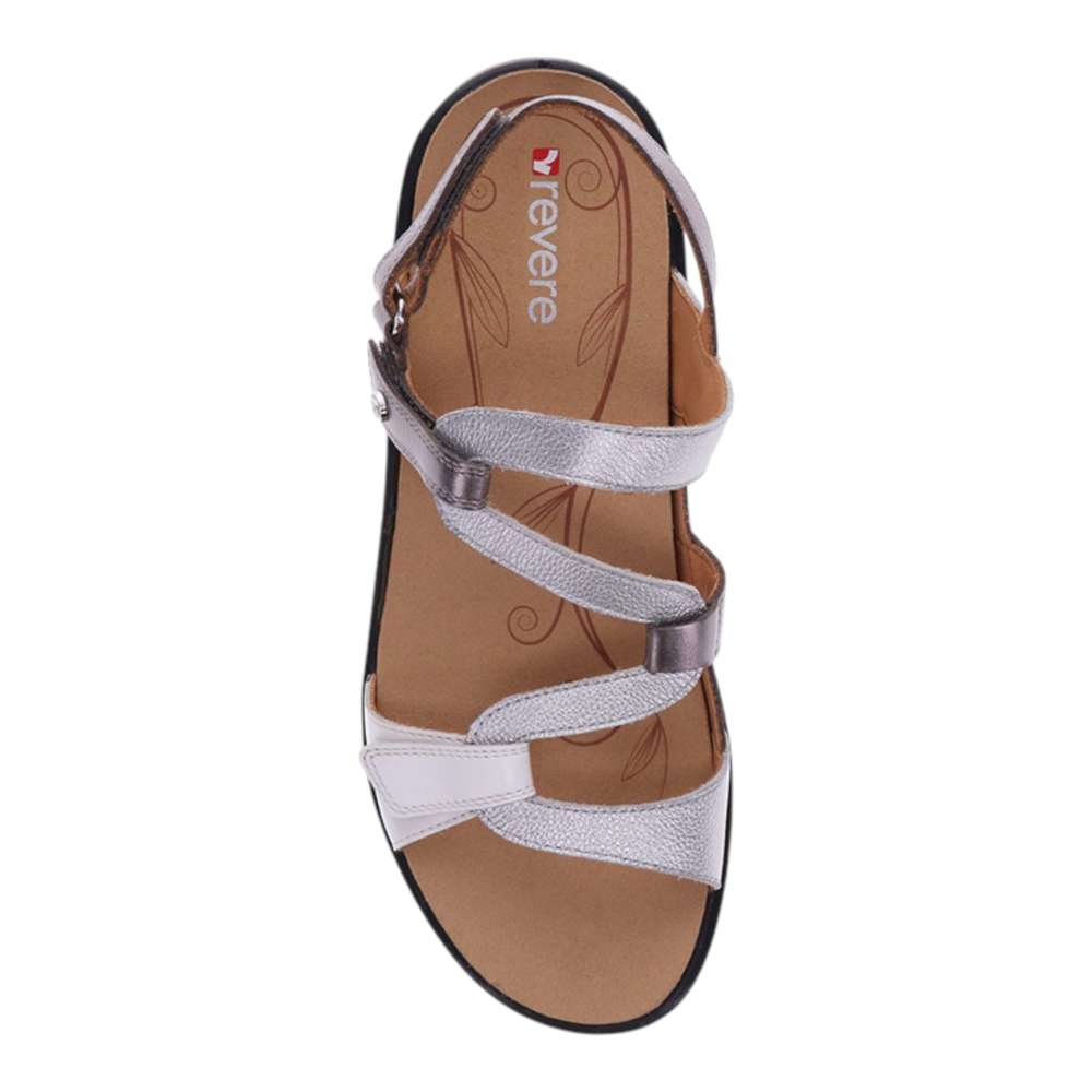 Emerald Adjustable Sandal - Silver Fusion