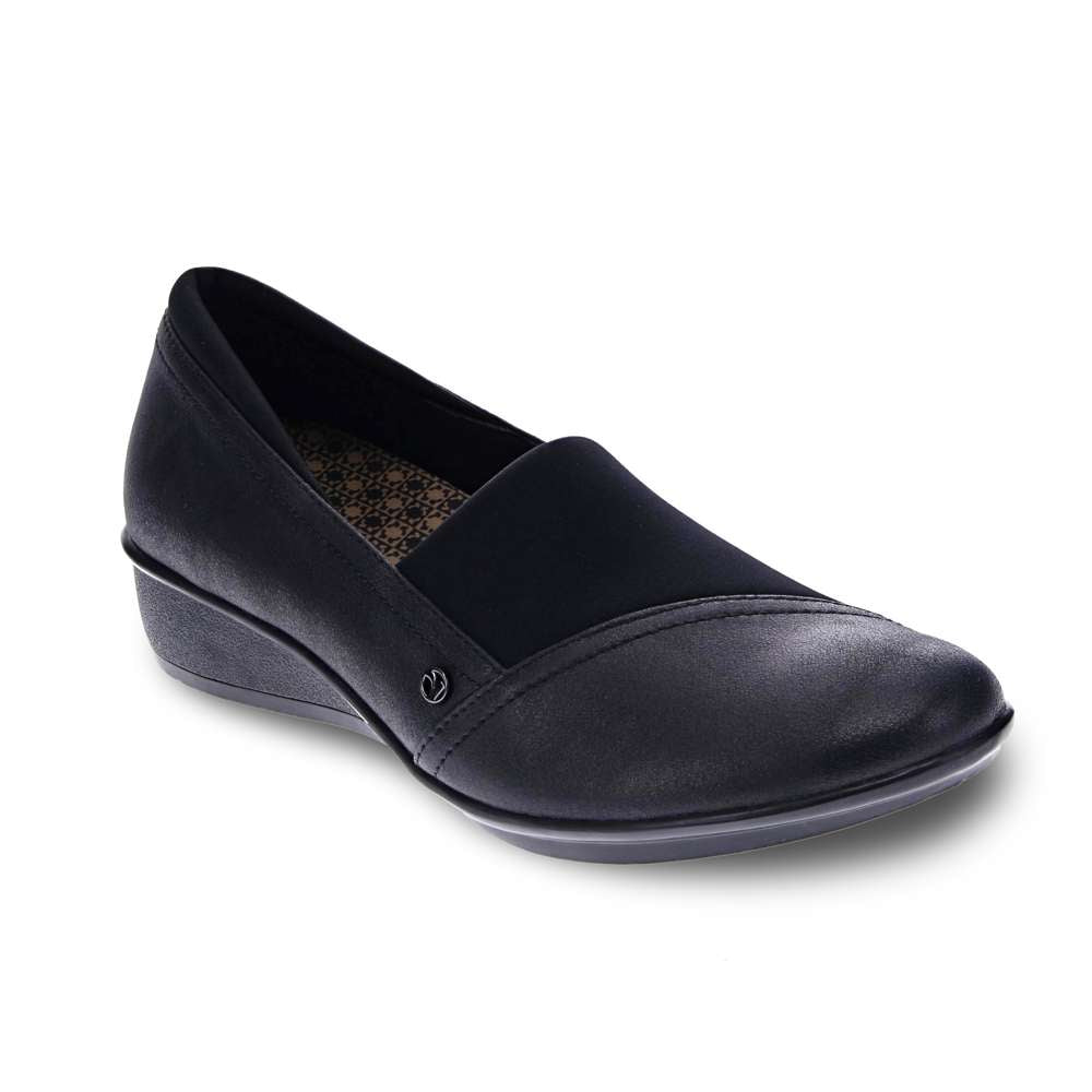 Naples Wedge - Onyx