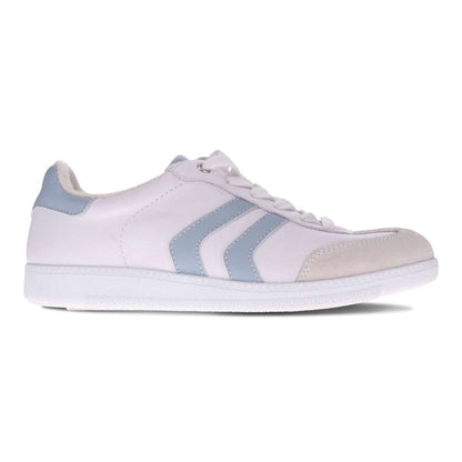 Ramona Lace-Up Casual Sneaker - White/Blue