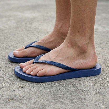 Rome Men's Toe Post Sandal - Navy