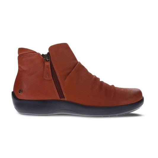 Salzburg Zip Ankle Boot - Cognac
