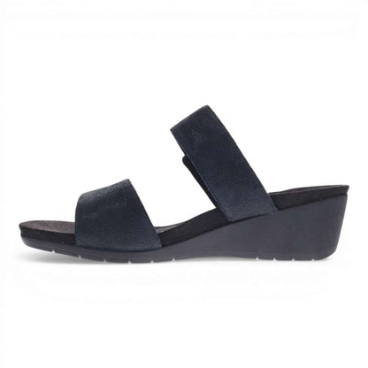Sorrento Wedge - Black Angle