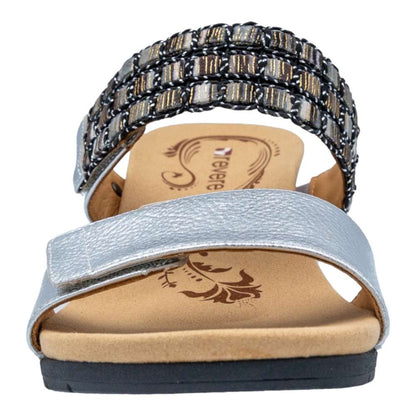 Sorrento Wedge - Silver Multi