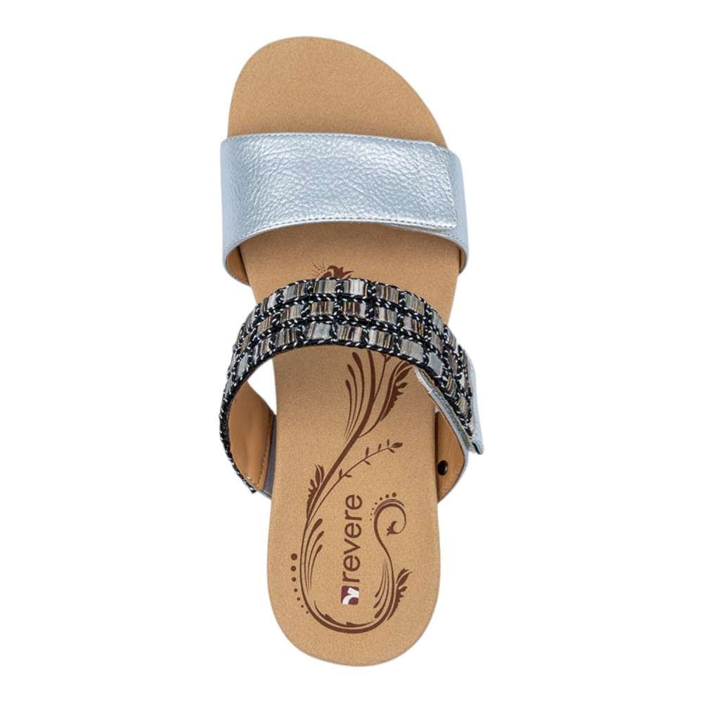 Sorrento Wedge - Silver Multi