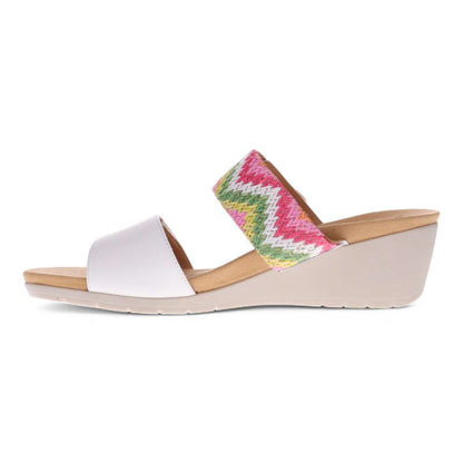 Sorrento Wedge - White Multi