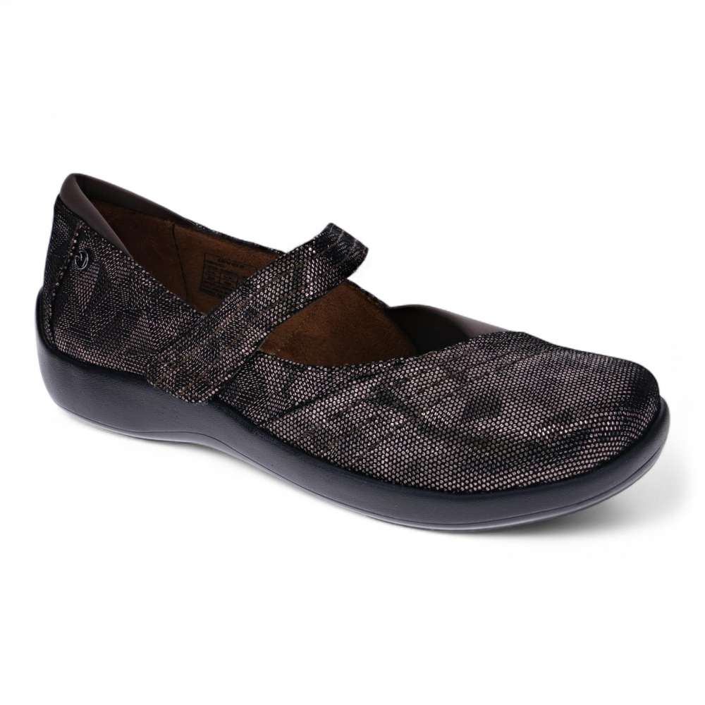 Timaru Mary-Jane - Gunmetal Angle
