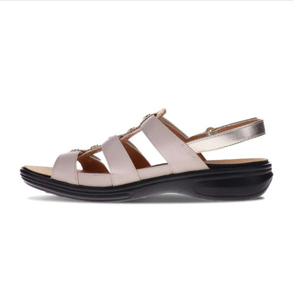 Toledo Slingback Sandal - Mixed Metallic