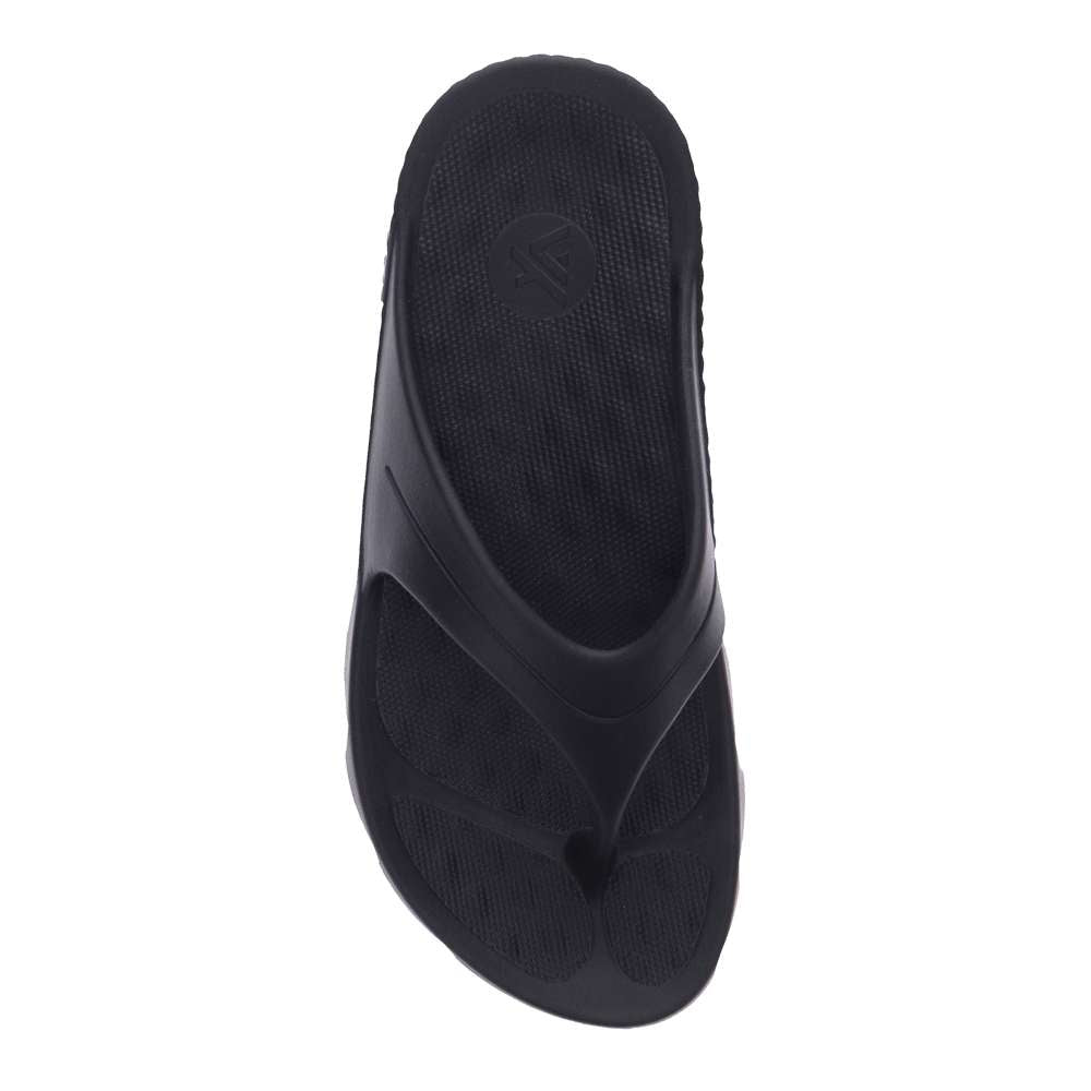Vitality Recovery Toe Post Sandal - Black